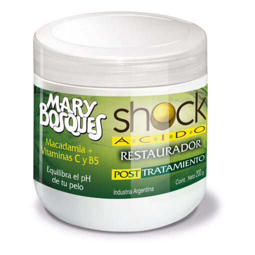Tratamiento Capilar Mary Bosques Shock Ácido X 200 Gr