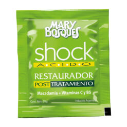 Tratamiento Capilar Mary Bosques Shock Ácido X 36 U