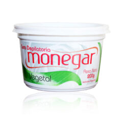 Cera Depilatoria en Pote Monegar Vegetal Natural X 200 Gr