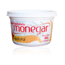 Cera Depilatoria en Pote Monegar Vegetal Natural X 200 Gr