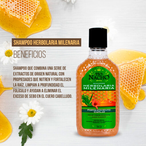 Shampoo Tio Nacho Herbolaria Milenaria X 200 Ml - Imagen 4