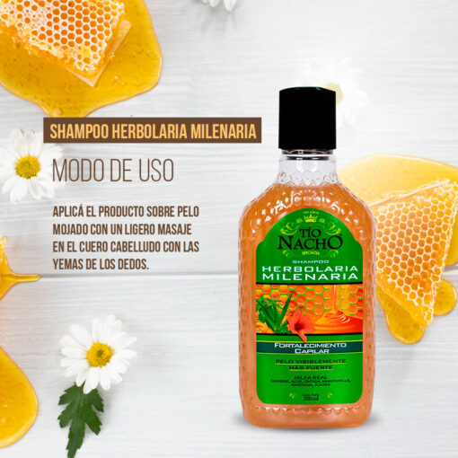 Shampoo Tio Nacho Herbolaria Milenaria X 200 Ml - Imagen 5