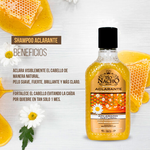 Shampoo Tio Nacho Aclarante X 200 Ml - Imagen 4