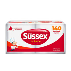 Servilletas Sussex Clásica X 140 U