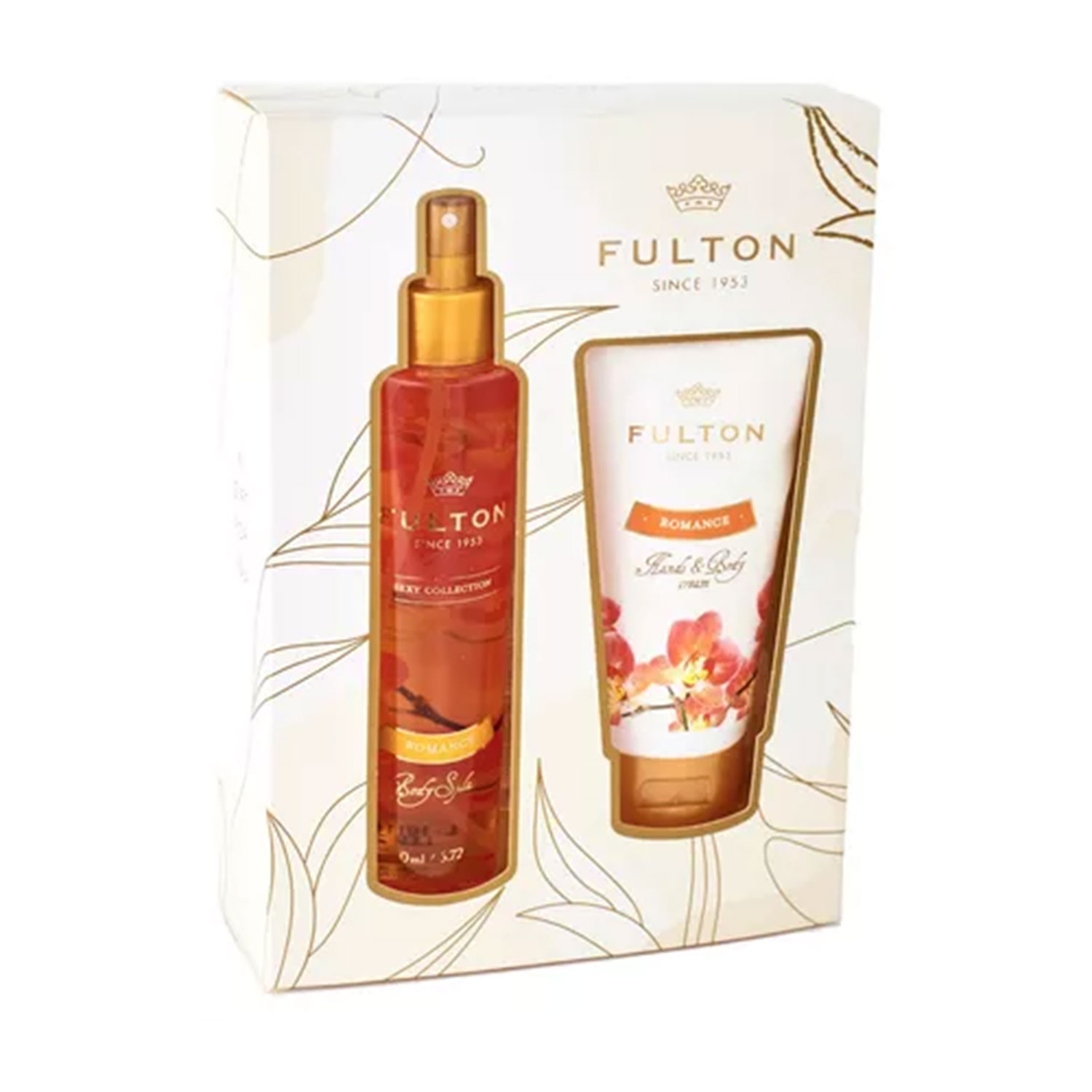Estuche Body Splash + Crema Fulton Romance X 1 U