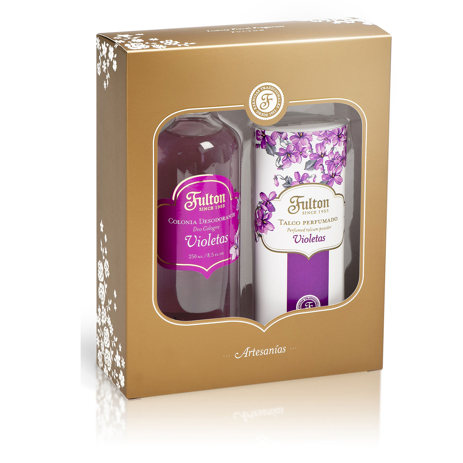 Estuche Colonia + Talco Fulton Violetas X 1 U