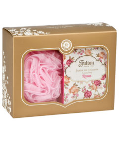 Estuche Jabón + Esponja Fulton Rosa