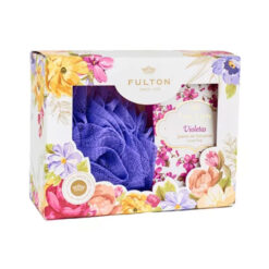 Estuche Jabón + Esponja Fulton Violeta