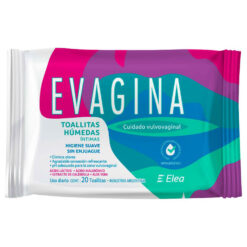 Toallitas Húmedas Intimas Evagina Cuidado Vulvovaginal X 20 U