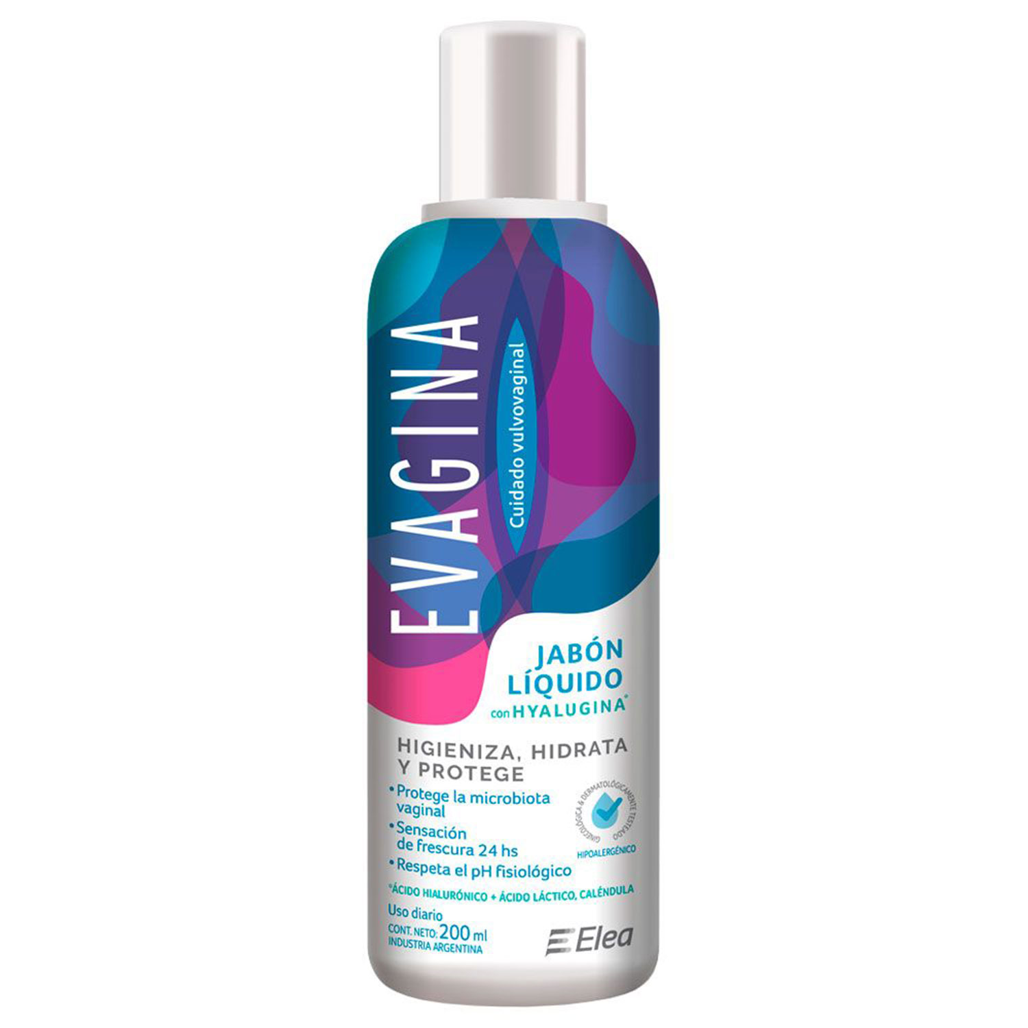 Jabón Liquido Evagina Cuidado Vulvovaginal X 200 Ml
