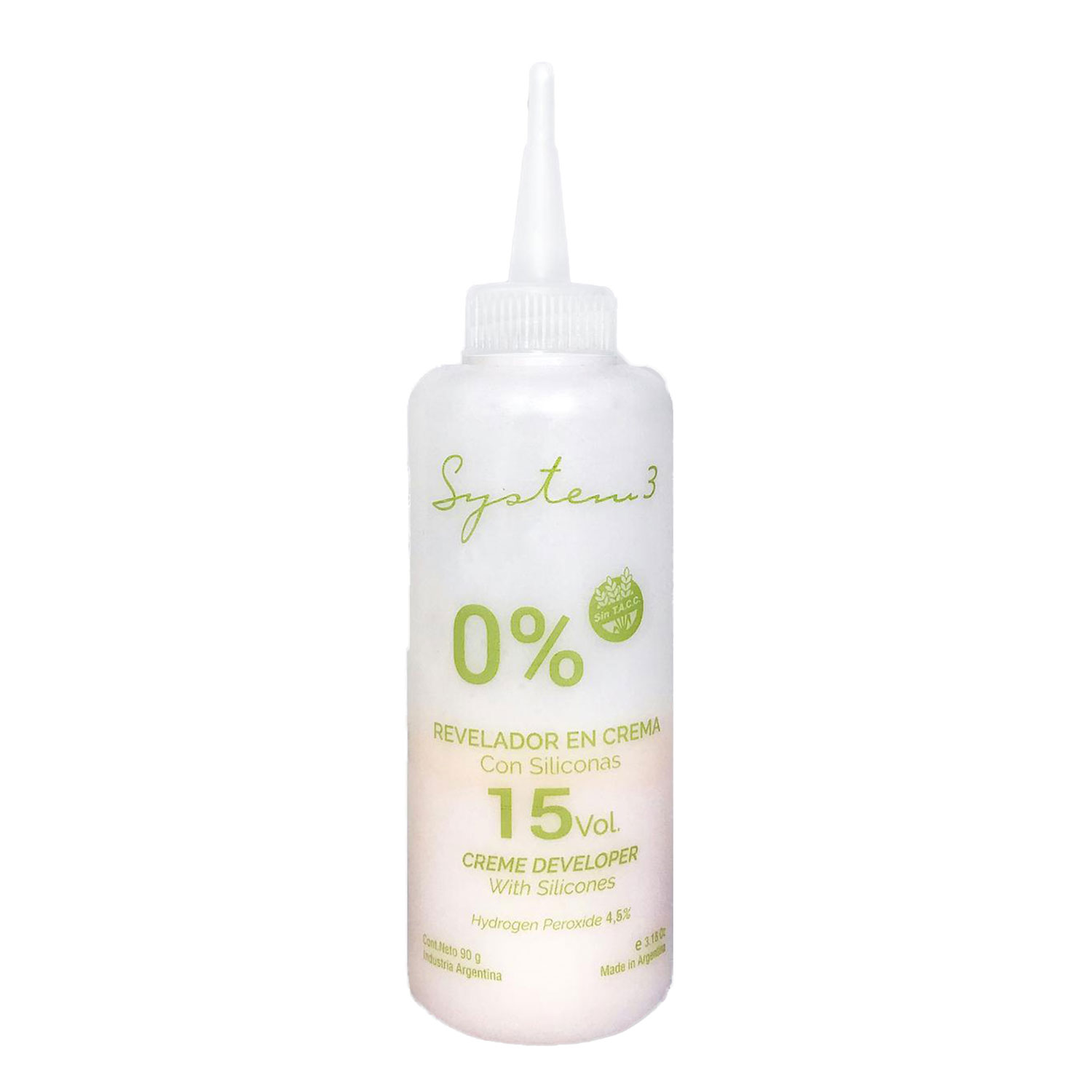 Revelador en Crema System 3 15 Volúmenes X 90 Ml