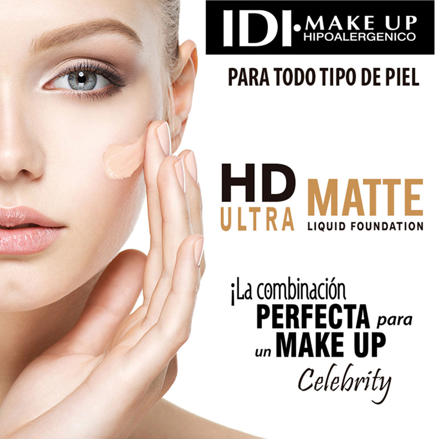 Base IDI Fundation HD 05 Buff Beige X 20 Gr - Imagen 2