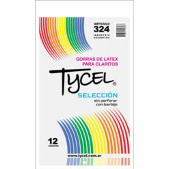 Gorro de Latex para Claritos Tycel Selección Sin Perforar X 12 U