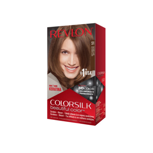 Tintura Permanente en Kit Revlon ColorSilk 51 X 1 U