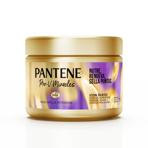Tratamiento Capilar Pantene Pro-V Miracles NUTRE, RENUEVA, SELLA LAS PUNTAS X 300 Ml