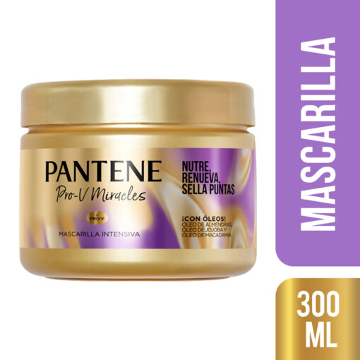 Tratamiento Capilar Pantene Pro-V Miracles NUTRE, RENUEVA, SELLA LAS PUNTAS X 300 Ml - Imagen 2