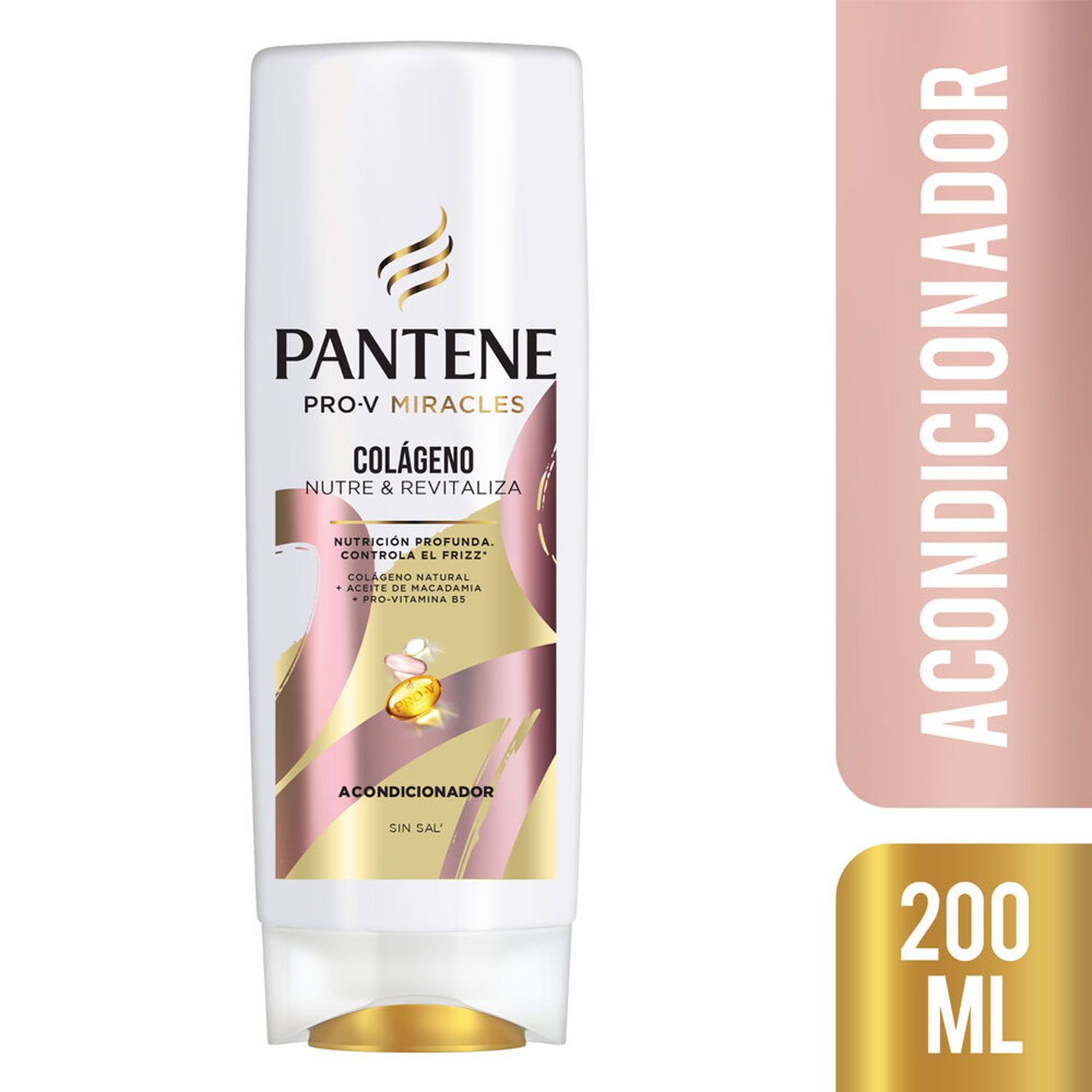 Acondicionador Pantene Pro-V Miracles Colágeno X 200 Ml - Imagen 3