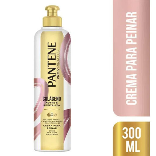 Crema para Peinar Pantene Pro-V Miracles Colágeno X 300 Ml - Imagen 2