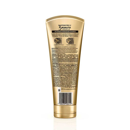 Acondicionador Pantene 3 Minute Miracle Hidratación Extrema X 170 Ml - Imagen 2