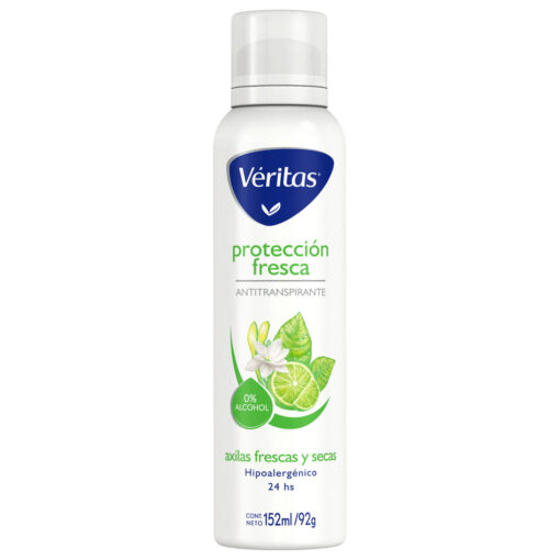 Antitranspirante Veritas Protección Fresca X 92 Gr