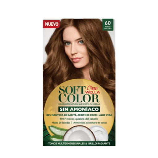 Tintura Permanente en Kit Soft Color 60