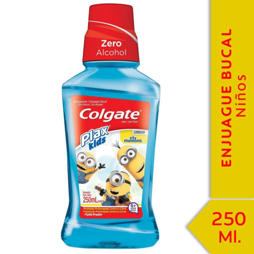 Enjuague Bucal Colgate Plax Minions X 250 Ml - Imagen 2