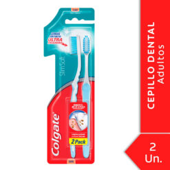 Cepillo de Dientes Colgate Slimsoft Suave X 2 U