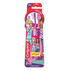 Cepillo de Dientes Colgate Smiles 6+ Años Barbie/Spiderman Suave X 2 U