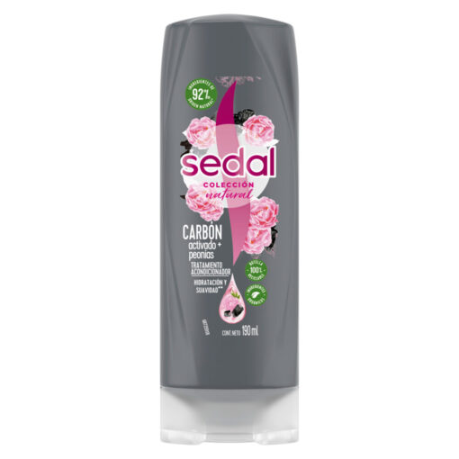 Acondicionador Sedal  Carbón Activado y Peonias X 190 Ml