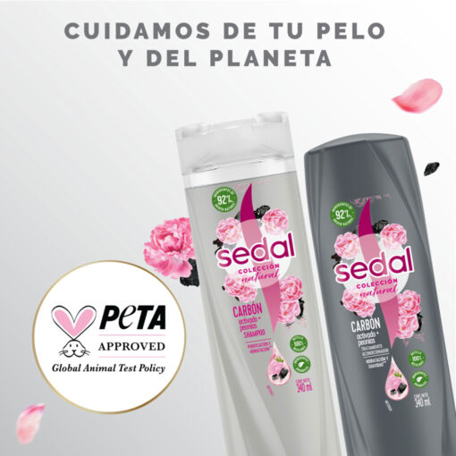 Acondicionador Sedal  Carbón Activado y Peonias X 190 Ml - Imagen 6