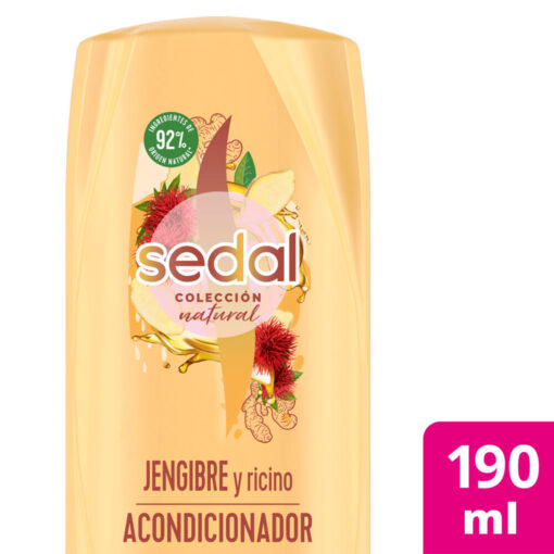 Acondicionador Sedal  Jengibre y Ricino X 190 Ml - Imagen 3
