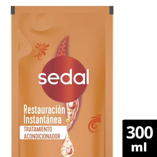 Recarga Económica Acondicionador Sedal Restauración Instantánea X 300 Ml - Imagen 3
