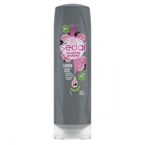 Acondicionador Sedal Carbón Activado y Peonias X 340 Ml
