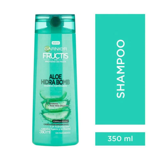 Shampoo Garnier Fructis Aloe Water X 350 Ml - Imagen 2
