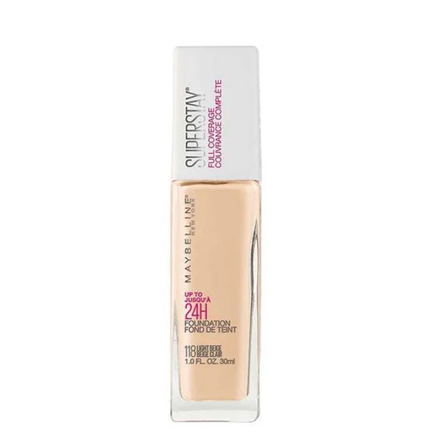 Base Liquida Maybelline Super Stay 24 hs Full Coverage Light Beige X 30 Ml