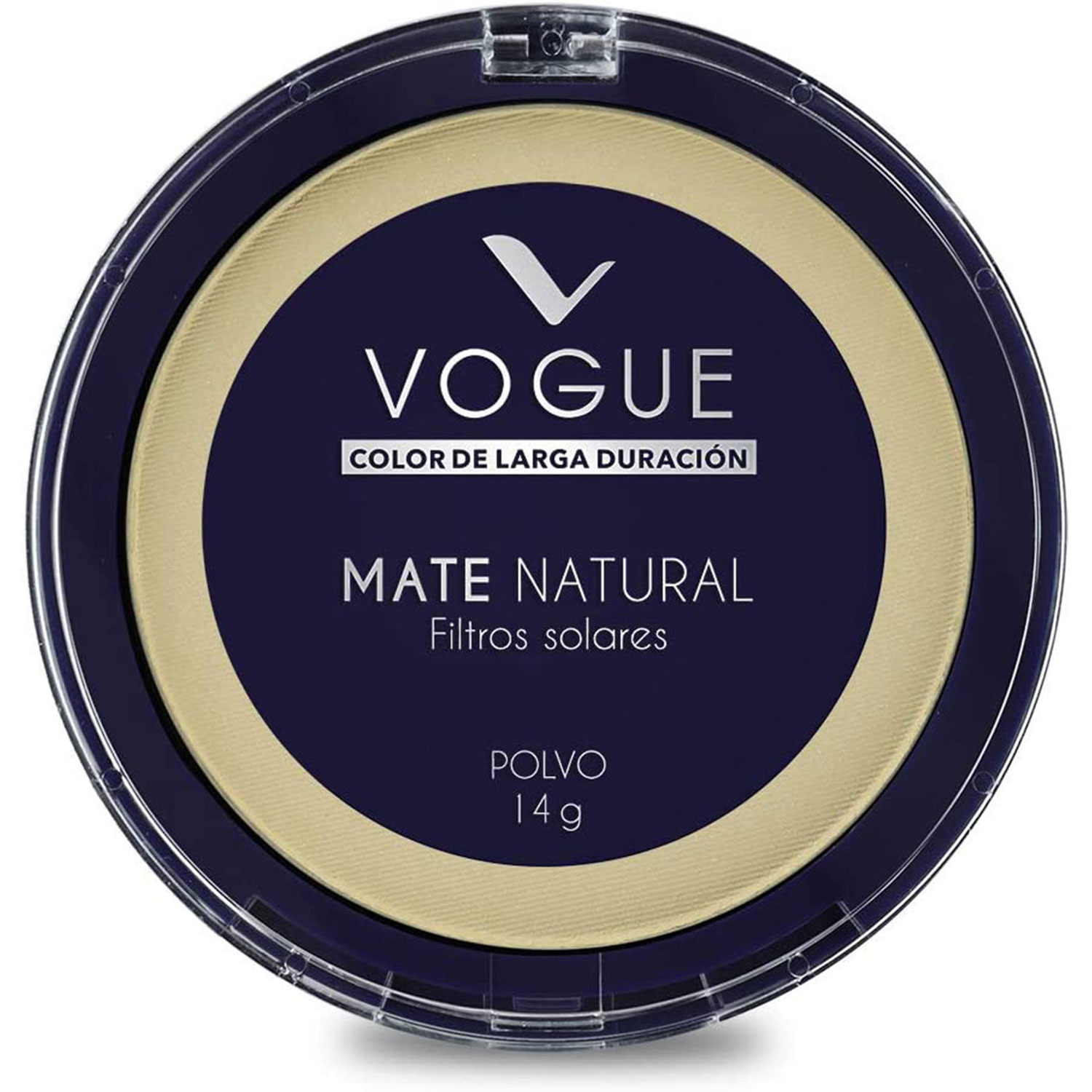 Polvo compacto Vogue Mate Natural Trigueña X 14 Gr