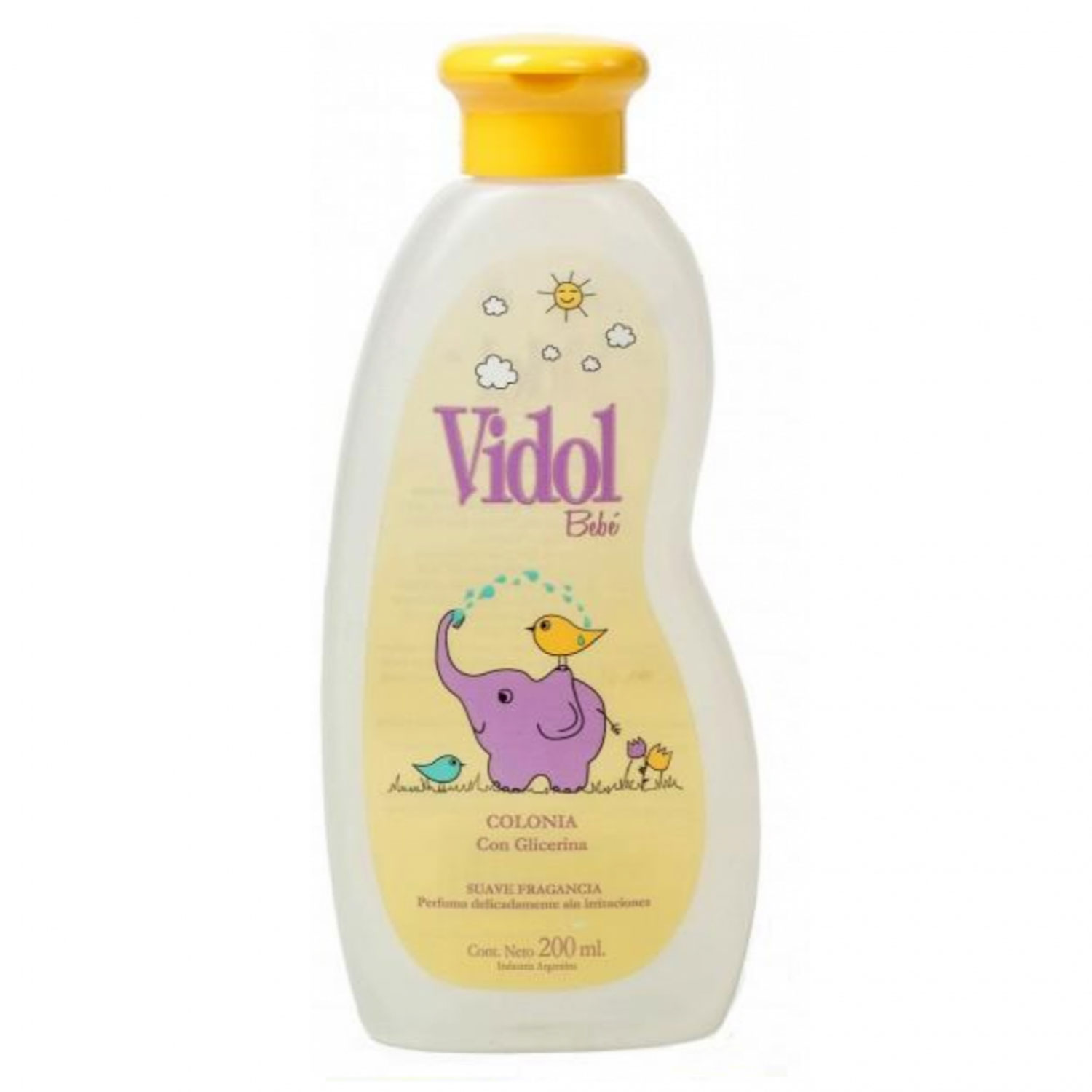 Colonia Vidol Bebé Suave X 200 Ml
