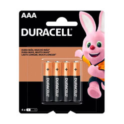 Pilas AAA Duracell X 4 U