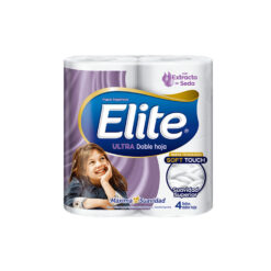 Papel Higiénico Elite Ultra Soft Touch X 4 U