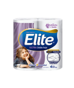 Papel Higiénico Elite Ultra Soft Touch X 4 U