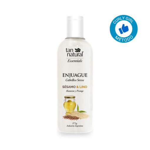 Crema de Enjuague Tan Natural Sésamo y Lino X 375 Ml