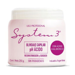 Tratamiento Capilar System 3 Blindaje Capilar PH Ácido X 250 Gr