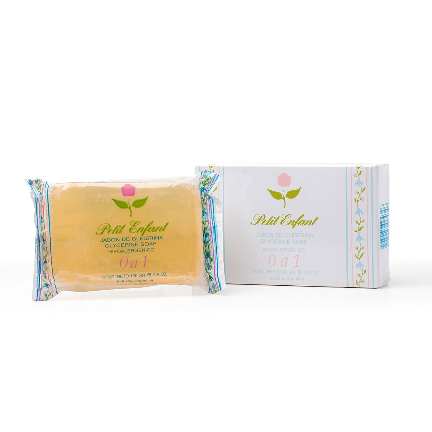 Jabón de Glicerina Petit Enfant Hipoalergénico X 100 Gr