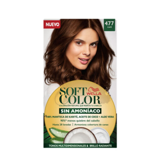 Tintura Permanente en Kit Soft Color 477