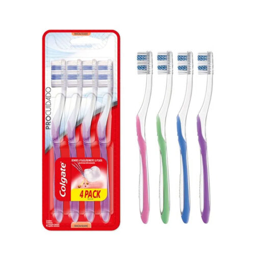 Cepillo de Dientes Colgate Pro Cuidado Suave X 4 U - Imagen 2
