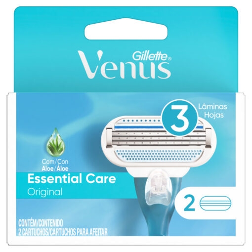 Repuestos Afeitadora Venus Essential care Original X 2 U - Imagen 2