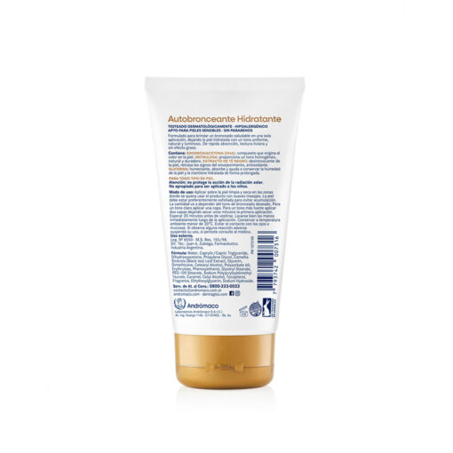 Crema Gel Autobronceante Dermaglós X 150 Gr - Imagen 2