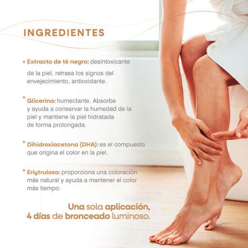 Crema Gel Autobronceante Dermaglós X 150 Gr - Imagen 3