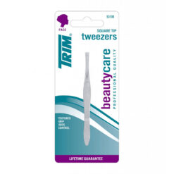 Pinza de Cejas Punta Recta Trim Niquelada 531-B