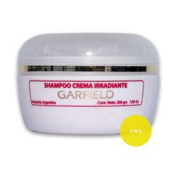 Shampoo Crema Garfield Irradiante Oro X 200 Gr